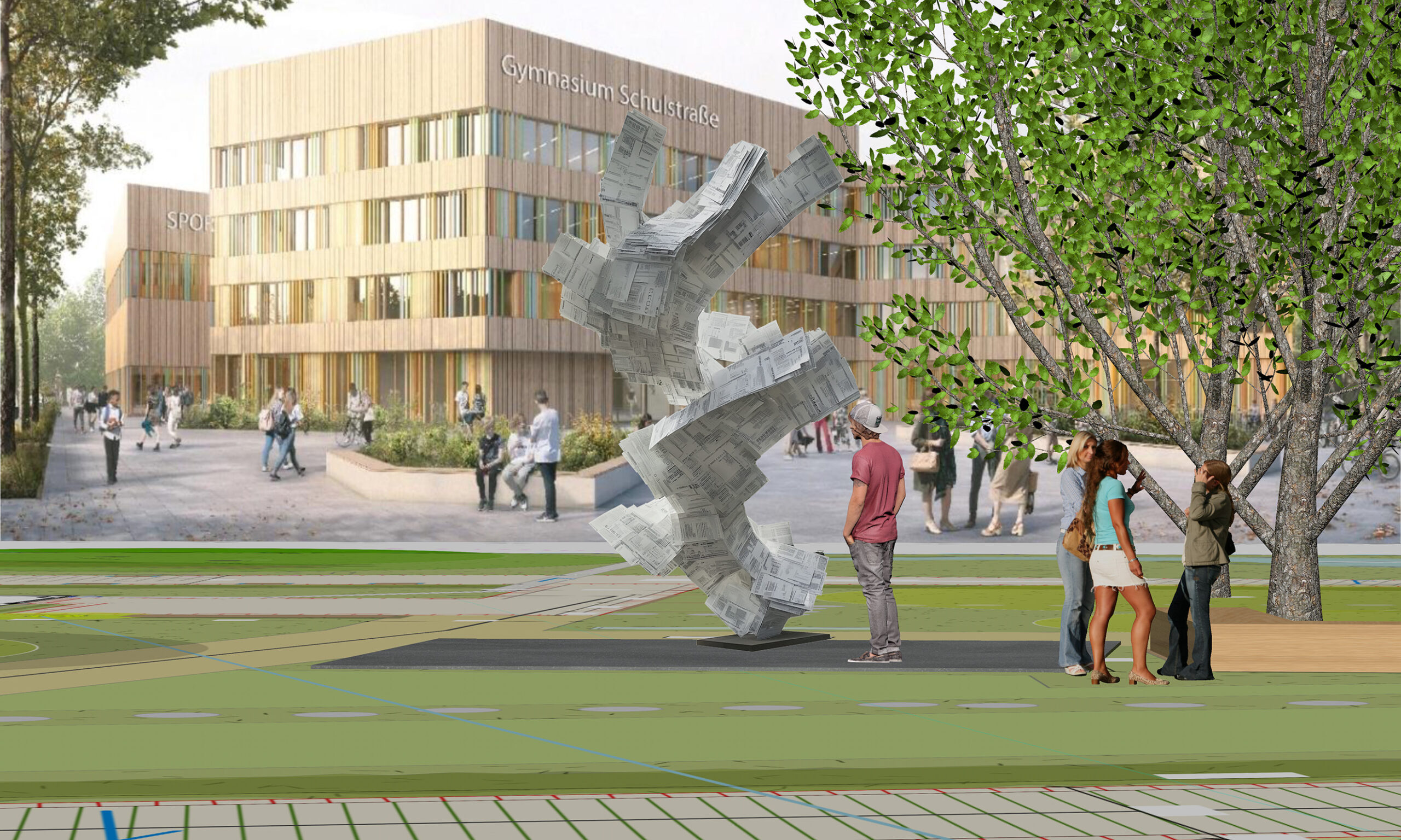 Spickzettel-Umgebung